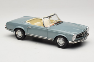 Mercedes 230 SL W113 Horizon Blue Norev 1:18 183992 Metalli — kuva 7 / 9