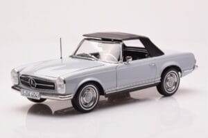 Mercedes 230 SL W113 Pagoda Harmaa Norev 1:18 183990 Metalli — kuva 3 / 8