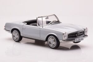 Mercedes 230 SL W113 Pagoda Harmaa Norev 1:18 183990 Metalli — kuva 6 / 8