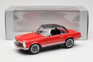 Mercedes 230 SL W113 Pagoda Punainen Norev 1:18 B660640596 Metalli — kuva 8 / 8