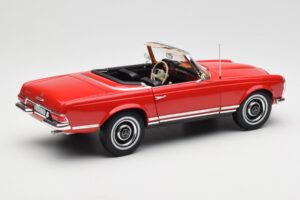 Mercedes 230 SL W113 Pagoda Punainen Norev 1:18 B660640596 Metalli — kuva 3 / 8