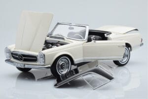 Mercedes 230 SL W113 Pagoda Valkoinen Rajoitettu Painos Norev 1:18 183768 Metalli — kuva 2 / 9