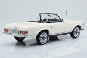 Mercedes 230 SL W113 Pagoda Valkoinen Rajoitettu Painos Norev 1:18 183768 Metalli — kuva 3 / 9