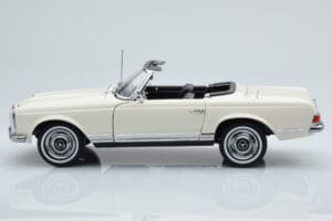 Mercedes 230 SL W113 Pagoda Valkoinen Rajoitettu Painos Norev 1:18 183768 Metalli — kuva 4 / 9