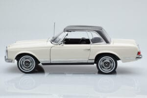 Mercedes 230 SL W113 Pagoda Valkoinen Rajoitettu Painos Norev 1:18 183768 Metalli — kuva 5 / 9