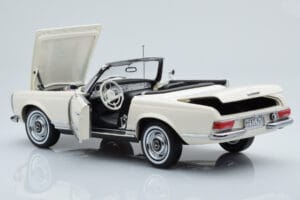 Mercedes 230 SL W113 Pagoda Valkoinen Rajoitettu Painos Norev 1:18 183768 Metalli — kuva 6 / 9