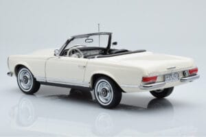 Mercedes 230 SL W113 Pagoda Valkoinen Rajoitettu Painos Norev 1:18 183768 Metalli — kuva 8 / 9