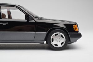 Mercedes 230E W124 AMG Wheels Musta Rajoitettu Erä Norev 1:18 183950 Metalli — kuva 8 / 12