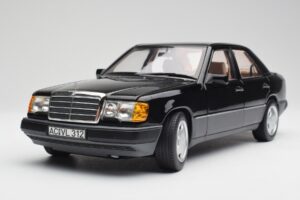 Mercedes 230E W124 AMG Wheels Musta Rajoitettu Erä Norev 1:18 183950 Metalli — kuva 9 / 12