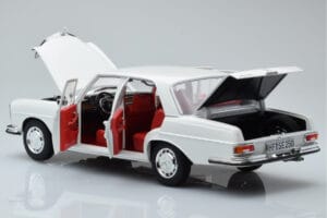 Mercedes 250 SE W108 Valkoinen Rajoitettu Painos Norev 1:18 183763 Metalli — kuva 5 / 8