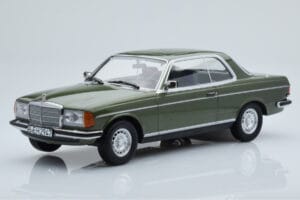 Mercedes 280 CE W123 Coupe Vihreä Norev 1:18 183704 Metalli