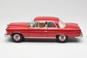 Mercedes 280 SE W108 Punainen Norev 1:18 193527 Metalli — kuva 4 / 8