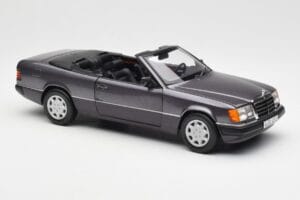 Mercedes 300 CE-24 W124 Cabriolet Violetti Metallic Norev 1:18 183567 Metalli — kuva 8 / 10