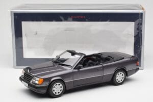 Mercedes 300 CE-24 W124 Cabriolet Violetti Metallic Norev 1:18 183567 Metalli — kuva 10 / 10