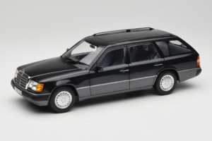 Mercedes 300 D W124 Farmari Musta Norev 1:18 183960 Metalli