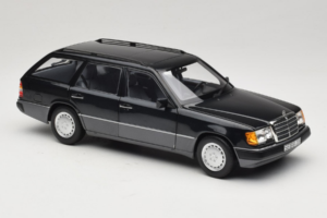 Mercedes 300 D W124 Farmari Musta Norev 1:18 183960 Metalli — kuva 6 / 8