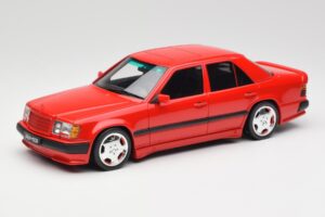 Mercedes 300E W124 6.0 AMG Signal Punainen Otto 1:18 OT1104 Hartsi