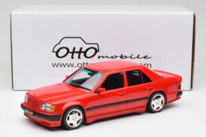 Mercedes 300E W124 6.0 AMG Signal Punainen Otto 1:18 OT1104 Hartsi — kuva 6 / 6