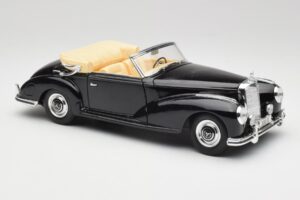 Mercedes 300 S W188 Avoauto Musta Tchibo 1:18 36782 Metalli — kuva 6 / 8