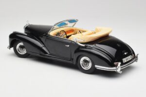 Mercedes 300 S W188 Avoauto Musta Tchibo 1:18 36782 Metalli — kuva 7 / 8