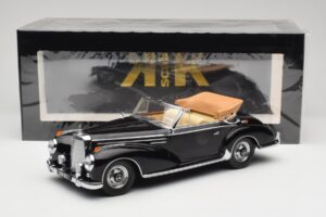 Mercedes 300 SC W188 Avoauto Musta KK-Scale 1:18 KKDC180941 Metalli — kuva 6 / 6
