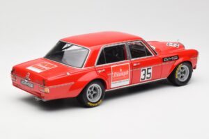 Mercedes 300 SEL 6.8 #35 H. Kelleners Hockenheim 1973 Minichamps 1:18 100713435 Metalli — kuva 3 / 8