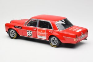 Mercedes 300 SEL 6.8 #35 H. Kelleners Hockenheim 1973 Minichamps 1:18 100713435 Metalli — kuva 7 / 8