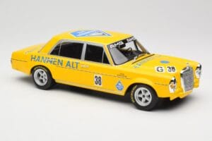 Mercedes 300 SEL 6.8 W109 #38 H. Heyer Season Finale Hockenheim 1971 Minichamps 1:18 155713438 Metalli — kuva 4 / 6