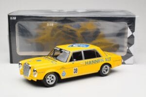 Mercedes 300 SEL 6.8 W109 #38 H. Heyer Season Finale Hockenheim 1971 Minichamps 1:18 155713438 Metalli — kuva 6 / 6