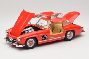 Mercedes 300 SL Gullwing Punainen Minichamps 1:18 180039001 Metalli — kuva 2 / 8