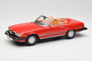 Mercedes 300 SL R107 Punainen Norev 1:18 B66040623 Metalli