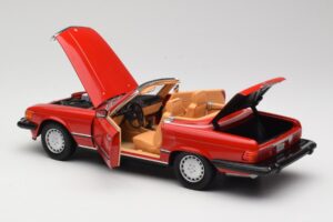 Mercedes 300 SL R107 Punainen Norev 1:18 B66040623 Metalli — kuva 5 / 8