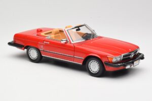Mercedes 300 SL R107 Punainen Norev 1:18 B66040623 Metalli — kuva 6 / 8