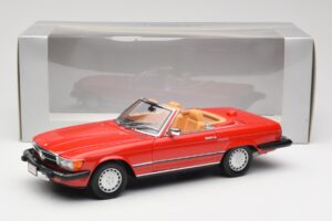 Mercedes 300 SL R107 Punainen Norev 1:18 B66040623 Metalli — kuva 8 / 8