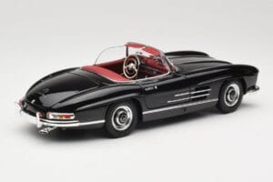 Mercedes 300 SL W198 Roadster Musta Minichamps 1:18 180039036 Metalli — kuva 3 / 8