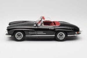 Mercedes 300 SL W198 Roadster Musta Minichamps 1:18 180039036 Metalli — kuva 4 / 8