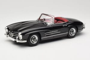 Mercedes 300 SL W198 Roadster Musta Minichamps 1:18 180039036 Metalli