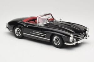 Mercedes 300 SL W198 Roadster Musta Minichamps 1:18 180039036 Metalli — kuva 6 / 8
