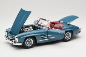 Mercedes 300 SL W198 Roadster Sininen Minichamps 1:18 180039035 Metalli — kuva 2 / 8