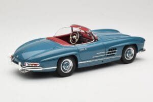 Mercedes 300 SL W198 Roadster Sininen Minichamps 1:18 180039035 Metalli — kuva 3 / 8