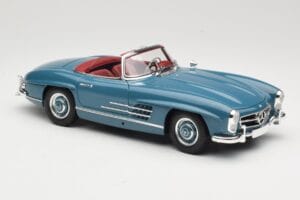 Mercedes 300 SL W198 Roadster Sininen Minichamps 1:18 180039035 Metalli — kuva 6 / 8