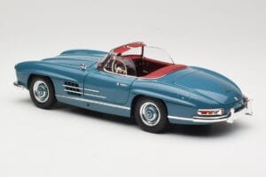 Mercedes 300 SL W198 Roadster Sininen Minichamps 1:18 180039035 Metalli — kuva 7 / 8