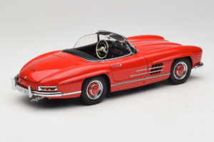 Mercedes 300 SL Roadster Punainen Minichamps 1:18 180039031 Metalli — kuva 3 / 8