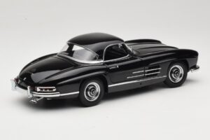 Mercedes 300 SL W198 Roadster With Hardtop Musta Minichamps 1:18 180039040 Metalli — kuva 3 / 8
