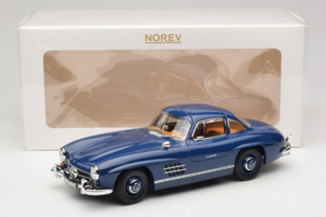 Mercedes 300 SL W198 Sininen Norev 1:18 183852 Metalli — kuva 8 / 8