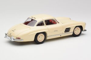 Mercedes 300 SL W198 Kerma Punaisella Sisustuksella Minichamps 1:18 180039002 Metalli — kuva 3 / 8