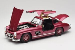 Mercedes 300 SL W198 Tulenpunainen Minichamps 1:18 180039008 Metalli — kuva 2 / 8