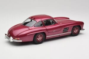 Mercedes 300 SL W198 Tulenpunainen Minichamps 1:18 180039008 Metalli — kuva 3 / 8