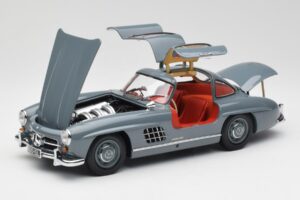 Mercedes 300 SL W198 Graphite Harmaa Minichamps 1:18 180039005 Metalli — kuva 2 / 8
