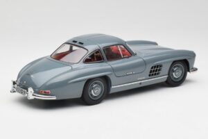 Mercedes 300 SL W198 Graphite Harmaa Minichamps 1:18 180039005 Metalli — kuva 3 / 8